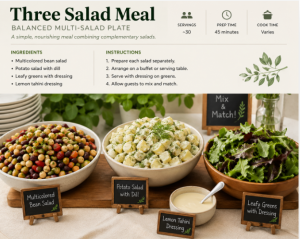 Home 3 meal salad
