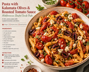 pasta and olive